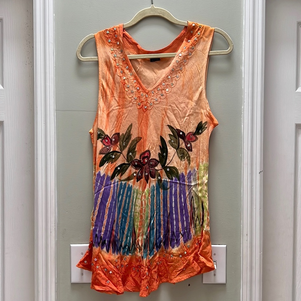 Vibrant Hippie Tank Top